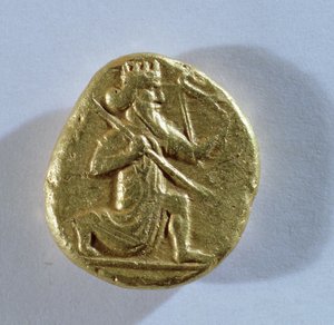 Darico raffigurante Dario come Arciere Reale (dritto) da Achaemenid
