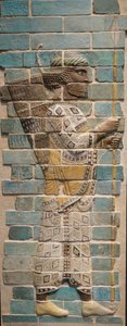 Arciere persiano Impero achemenide, 510 a.C. (mattone smaltato) da Achaemenid