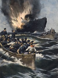 Un piroscafo tedesco esplose tra la Sicilia e la costa tunisina. L