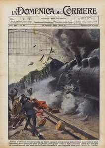 A Saitz, in Moravia (Cecoslovacchia), un diretto, entrando sotto la tettoia della stazione?