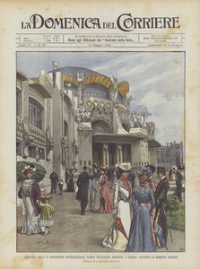 Apertura della Ia esposizione internazionale d