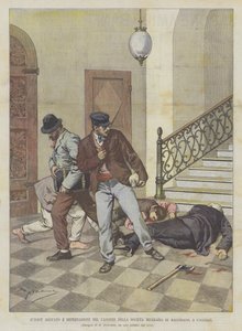 Audace agguato e depredazione del cassiere della Società Mineraria di Malfidano, a Cagliari da Achille Beltrame