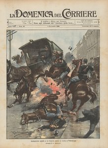 Audacissimo assalto a un furgone carico di valori, a Pietroburgo da Achille Beltrame
