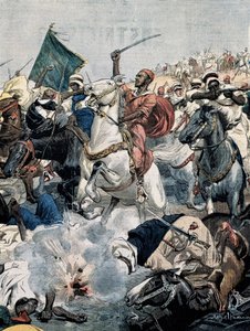 BELTRAME, Achille (1871-1945). Guerra in Marocco. I ribelli attaccano di nuovo Casablanca, ma vengono uccisi dall
