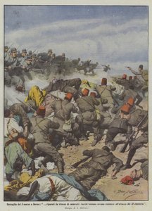 Battaglia del 3 marzo a Derna, turchi tentano invano di resistere da Achille Beltrame