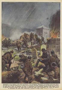 Battaglia in un cimitero, alle porte di Bermeo
