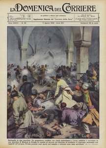Battaglia in una moschea