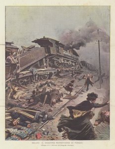 Belgio, il disastro ferroviario di Forest