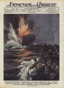 Due giorni di battaglia nel Mediterraneo, contro un convoglio inglese da Achille Beltrame