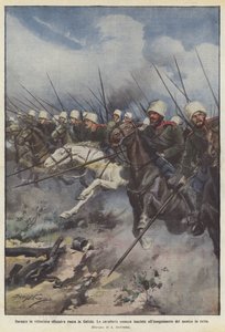 Durante la vittoriosa offensiva russa in Galizia da Achille Beltrame