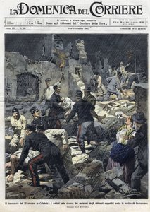 Terremoto del 23 ottobre da Achille Beltrame