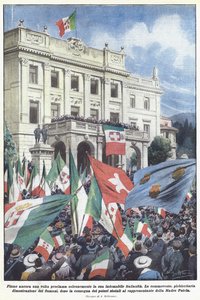 Fiume ancora una volta proclama solennemente la sua indomabile italianità