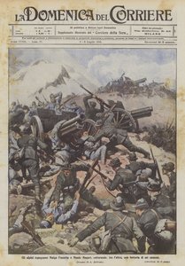 Gli alpini espugnano Malga Fossetta e Monte Magari, catturando, fra l