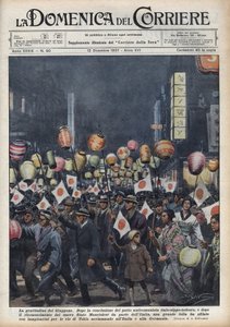 Grande sfilata dei residenti di Tokyo per rendere omaggio all