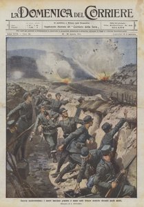 Guerra modernissima, i nostri lanciano granate a mano nelle trincee nemiche distanti pochi metri