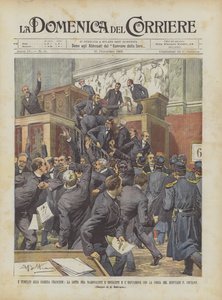 I tumulti alla Camera francese, la lotta fra nazionalisti e socialisti e l