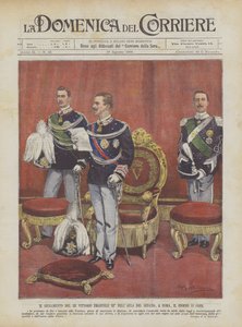 Il giuramento del re Vittorio Emanuele III nell