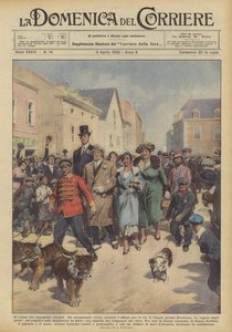 Il corteo dei fenomeni viventi da Achille Beltrame