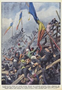 Il crollo di una tribuna con tremila persone da Achille Beltrame