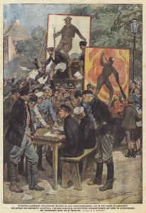 Il fervore patriottico dei polacchi da Achille Beltrame