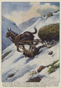 Il mulo nevrastenico da Achille Beltrame