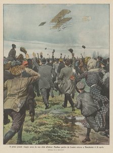 Il primo grande viaggio aereo da una città all