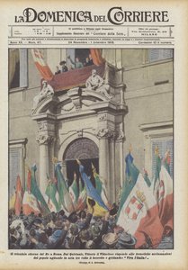 Il trionfale ritorno del Re a Roma