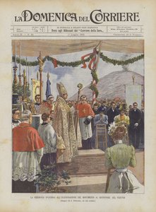 La cerimonia religiosa all