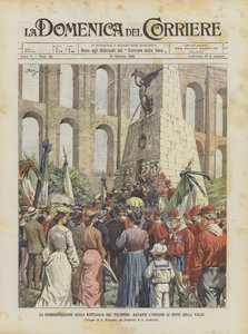 La commemorazione della battaglia del Volturno, davanti l