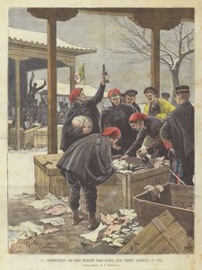La distribuzione dei doni mandati dall