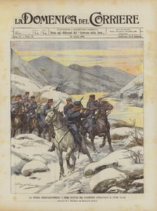 La guerra russo-giapponese, i primi scontri fra avamposti attraverso il fiume Ya-Lu