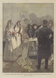 La perquisizione nel monastero delle monache Oblate dell