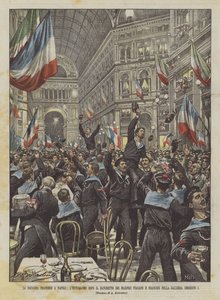 La squadra francese a Napoli, l