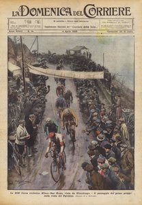 La XIXa Corsa ciclistica Milano-San Remo, vinta da Girardengo