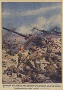 La battaglia della Marmarica da Achille Beltrame