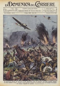 La disastrosa ritirata dei guerrieri di Ras Mulughieta, dopo la battaglia dell