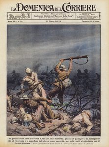 La guerra sulle linee di Tobruk è più che altro notturna, guerra di pattuglie e di pattuglioni