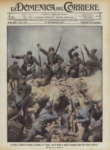 La lotta a nord-est di Gorizia da Achille Beltrame