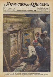 La luce finalmente nelle tenebre trimillenarie di Tutankhamen