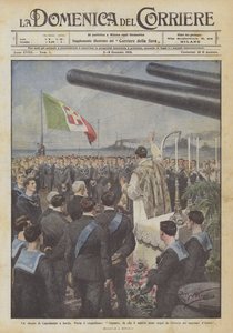 La messa di Capodanno a bordo, parla il cappellano, Signore, fa che il nuovo anno segni