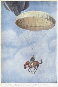 La pazzesca bravata di un tedesco da Achille Beltrame