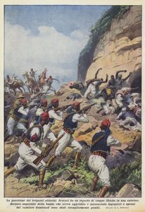 La punizione dei briganti abissini da Achille Beltrame