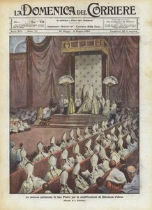 La solenne cerimonia in San Pietro per la santificazione di Giovanna d