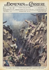 La terra che si apre da Achille Beltrame