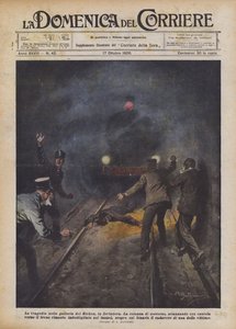 La tragedia nella galleria del Ricken, in Svizzera da Achille Beltrame