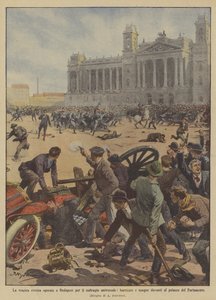 La tragica rivolta operaia a Budapest per il suffragio universale