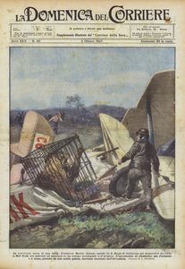 La traversata aerea di una belva da Achille Beltrame