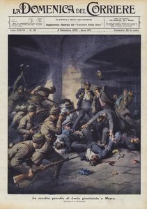 La vecchia guardia di Lenin giustiziata a Mosca da Achille Beltrame