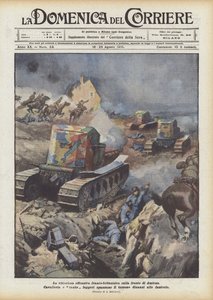La vittoriosa offensiva franco-britannica sulla fronte di Amiens da Achille Beltrame