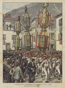 Le feste tradizionali e caratteristiche, la processione dei ceri a Gubbio